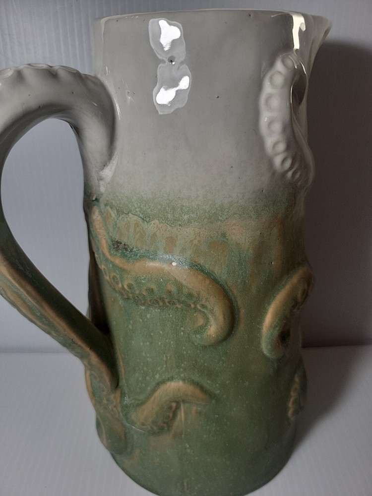 Ceramic Octopus Themed Pitcher