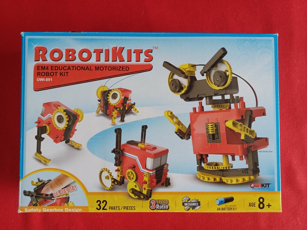 EM4 Robot RobotiKit - Educational Motorized Robot Kit
