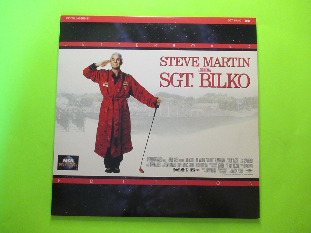 SGT BLINKO LASERDISC