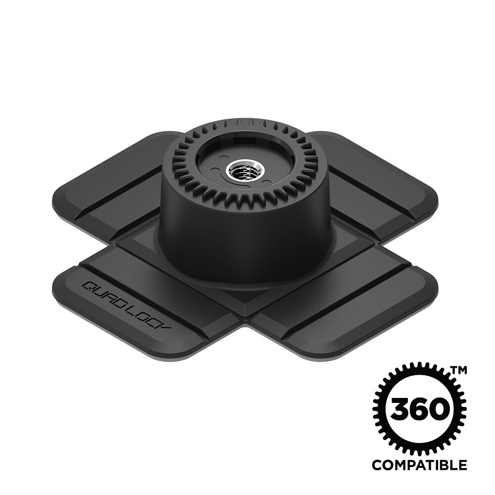 Quad Lock 360 Base - Flexible Adhesive