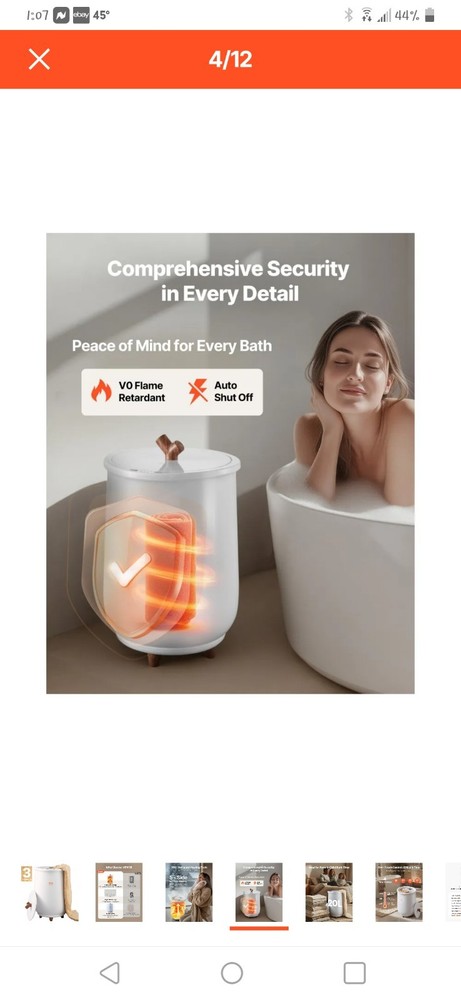 Towel Warmer Bucket 20 L