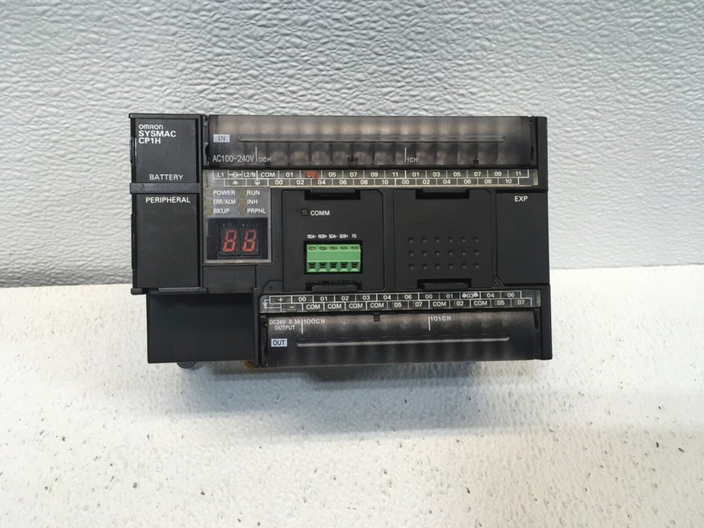Omron CP1H-X40DR-A PLC Module (KB)