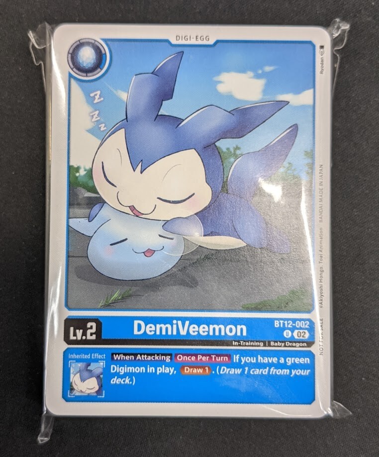 DemiVeemon Tutorial Deck - Digimon Card Game - 2023 NYCC Demo Deck SEALED