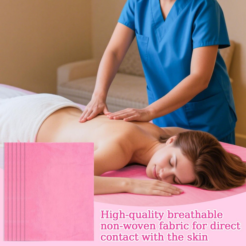 18 PCS Massage Table Sheets Disposable Non Woven