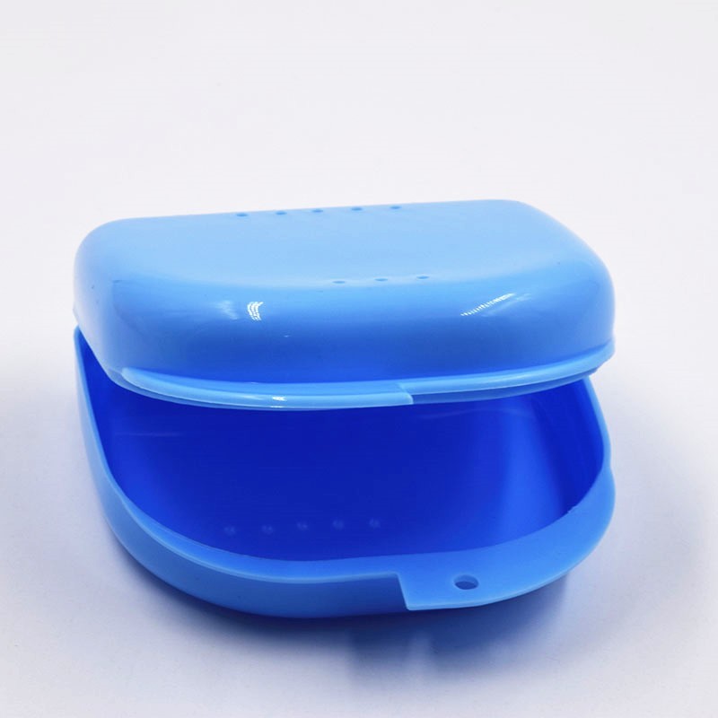 10Pcs Dental Retainer Denture Storage Case Box Mouthguard Container Assorted