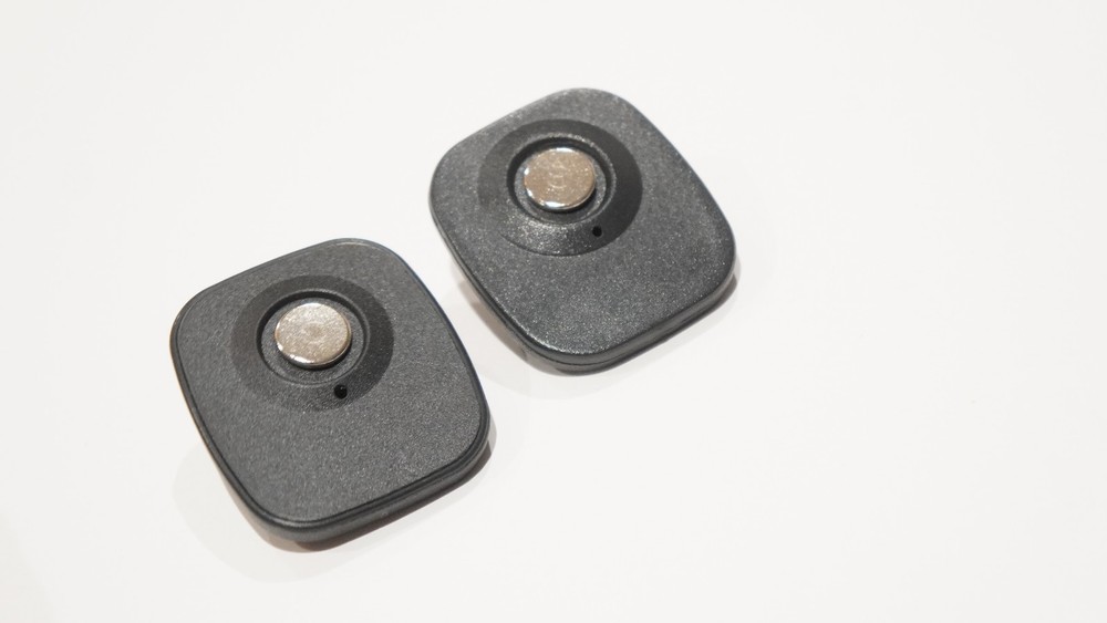 8.2MHZ RF MINI black square SECURITY TAGS 100x suitable for Checkpoint systems