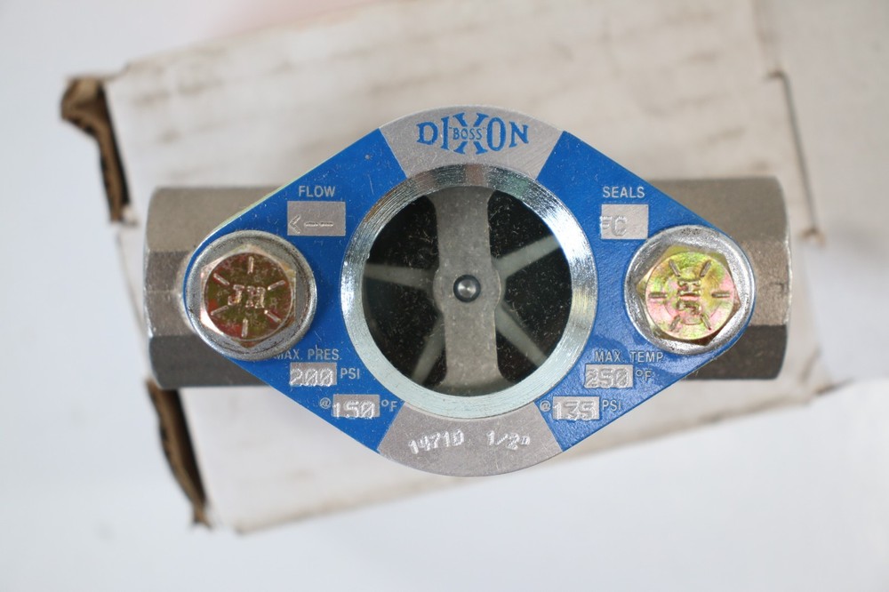 Dixon Sight Flow Indicator 1471D 1/2" Visi-Flow