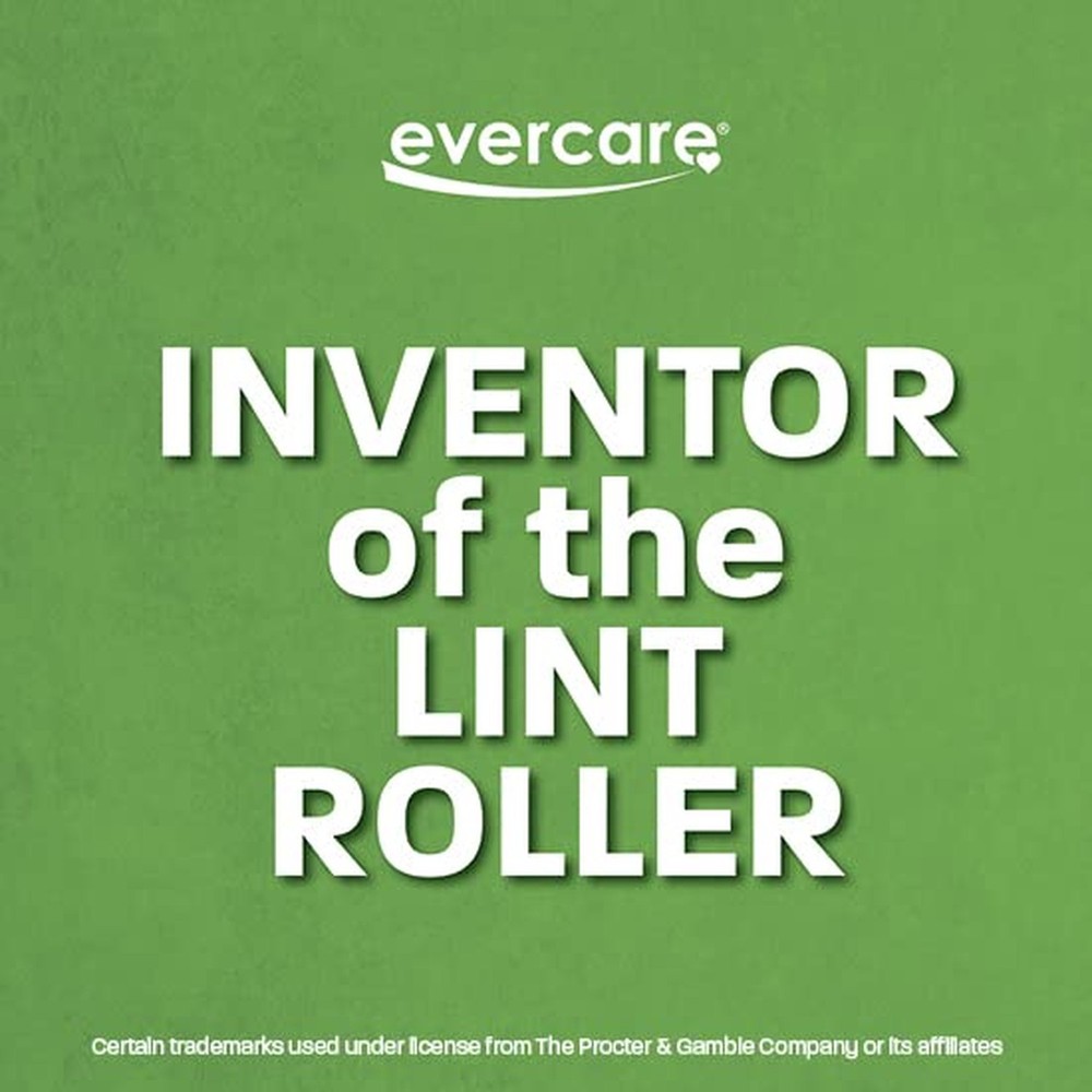 Evercare Gain Scented All-Purpose Lint Roller Value Pack with 2 Lint Rollers ...