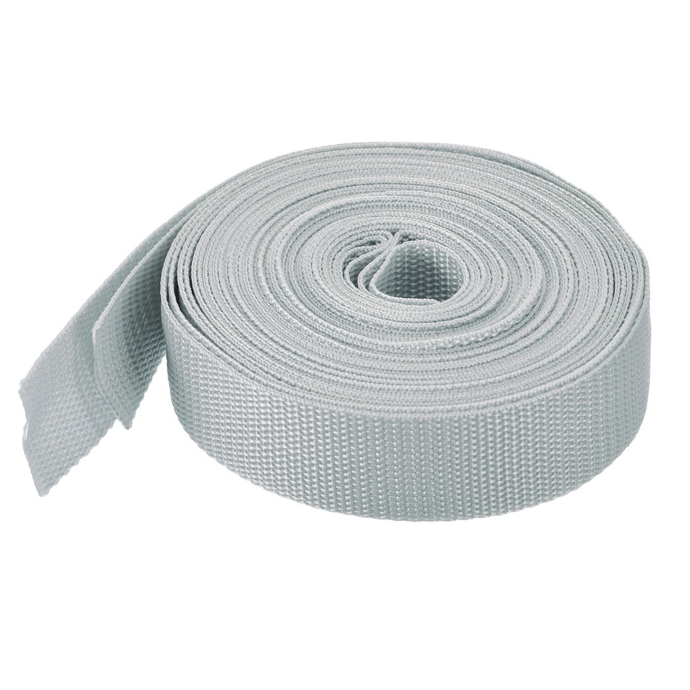 Lightweight Polypropylene Webbing Strap 1 1/4" 10 Yard Backpack Pale Grey