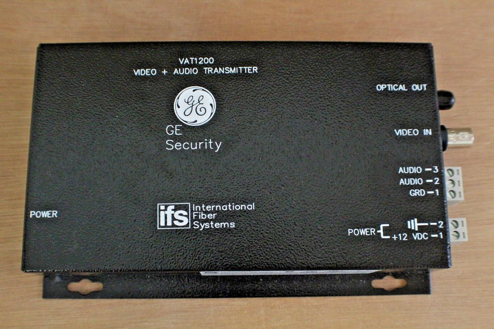 GE SECURITY IFS VAT1200 VIDEO Transmitter/AUDIO Transmitter