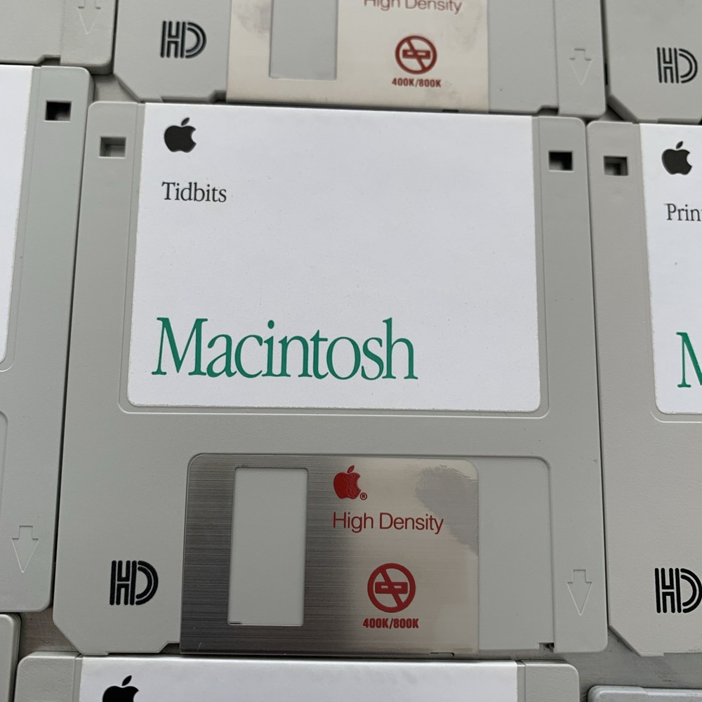 Apple Macintosh Software Floppy Disks