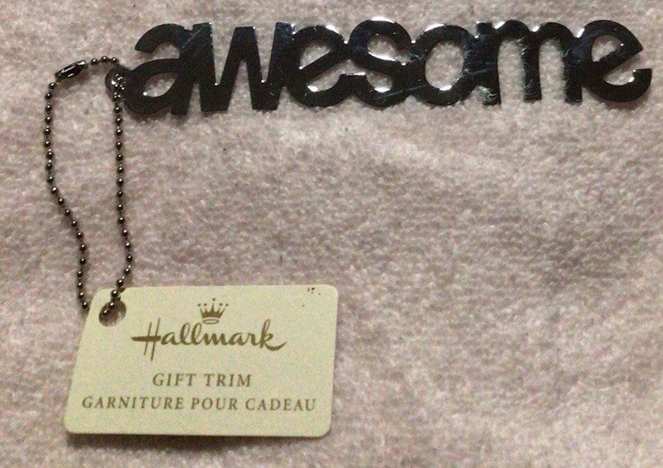 awesome gift trim by Hallmark