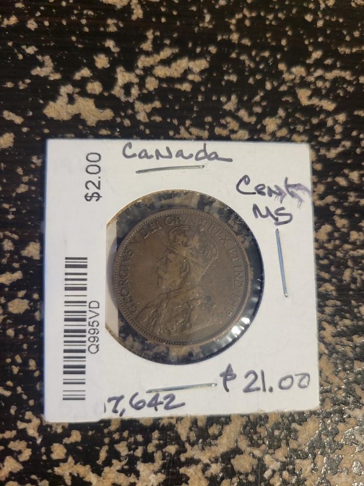 1912 CANADA ONE CENT