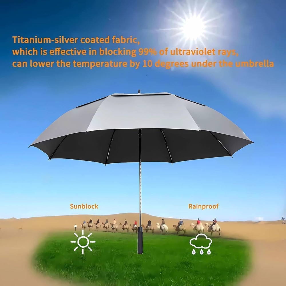 Extra Large Golf Umbrella - 68" Automatic Open