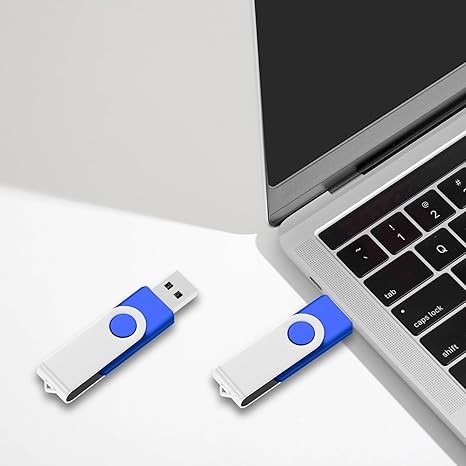 USB Thumb Drives 16GB Bulk Swivel Flash Storage with Strap