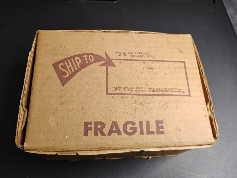 Argus No. 586 Automatic Timer for Model III and V Slide Projectors w/Box & Book