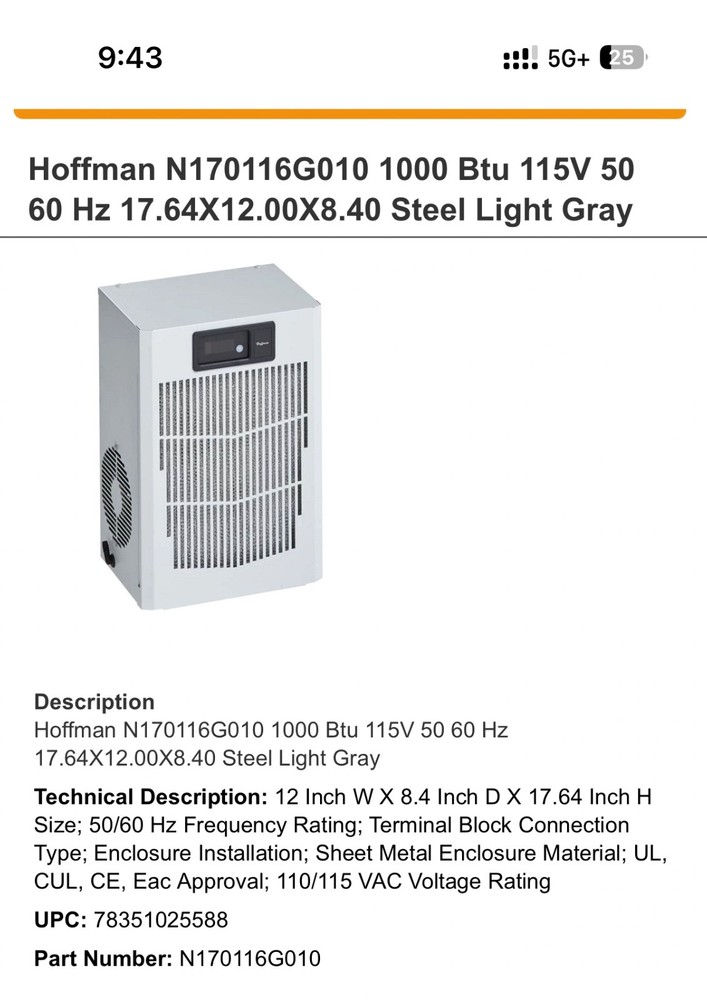 Environmental Control Air Conditioner