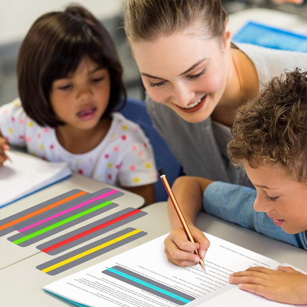Guided Reading Strips Highlight Strips Colored Overlay Highlight Bookmarks Help