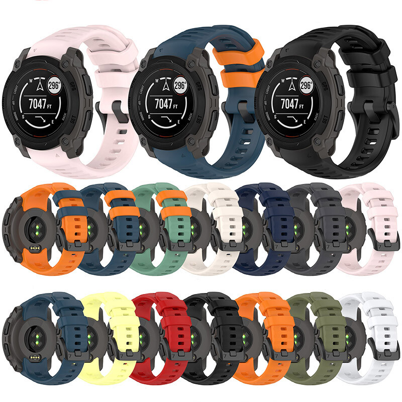 For Garmin Instinct E 40mm 45mm Quick Fit Replacement Silicone Band Strap+Tool
