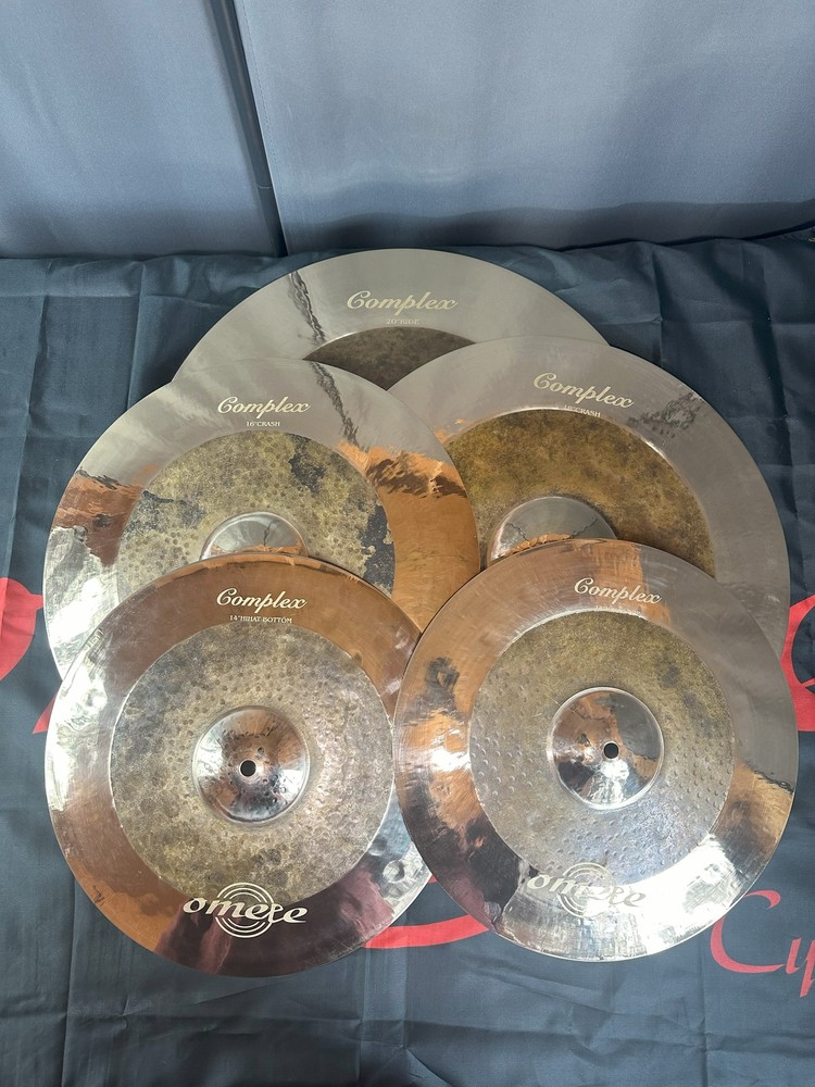 Omete Complex Series Cymbals - 5 Pack