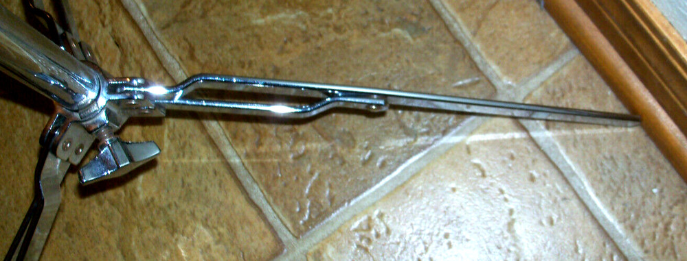 VINTAGE PEARL CHROME DRUM STAND FOLDABLE AND COMPACT