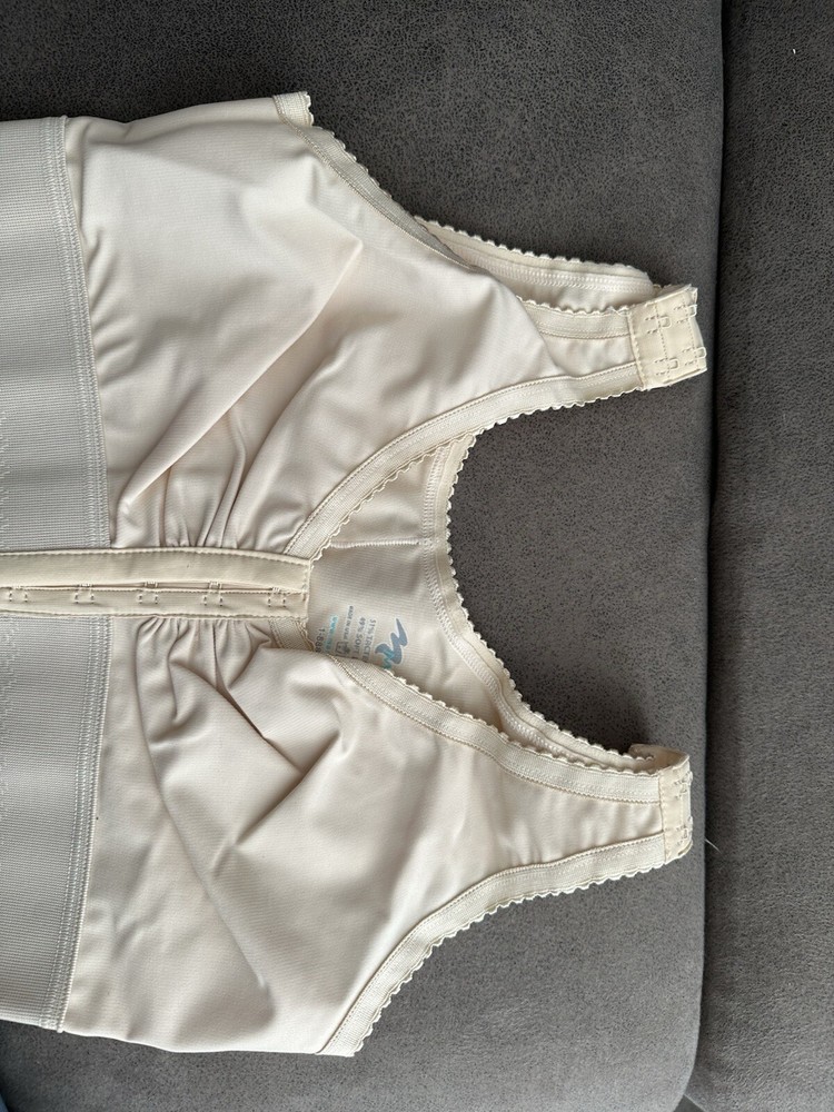 Marena comfort wear post surgery compression bra Size Large