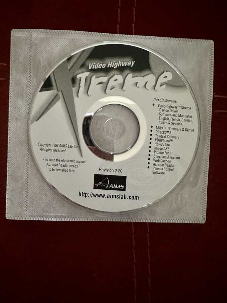 Vintage NEC Microsoft 95 Software CD bundle