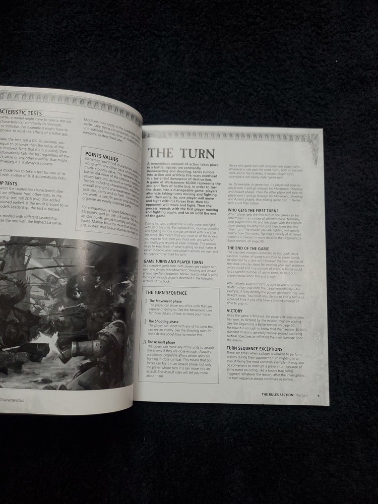 Warhammer 40,000 Rule Book. 2008 Mini