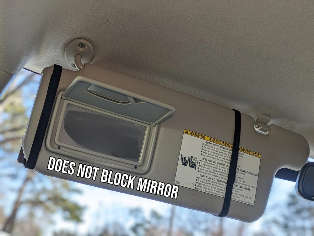 FJ Cruiser Front Visor MOLLE Tactical Sun Visor Panel Organizer