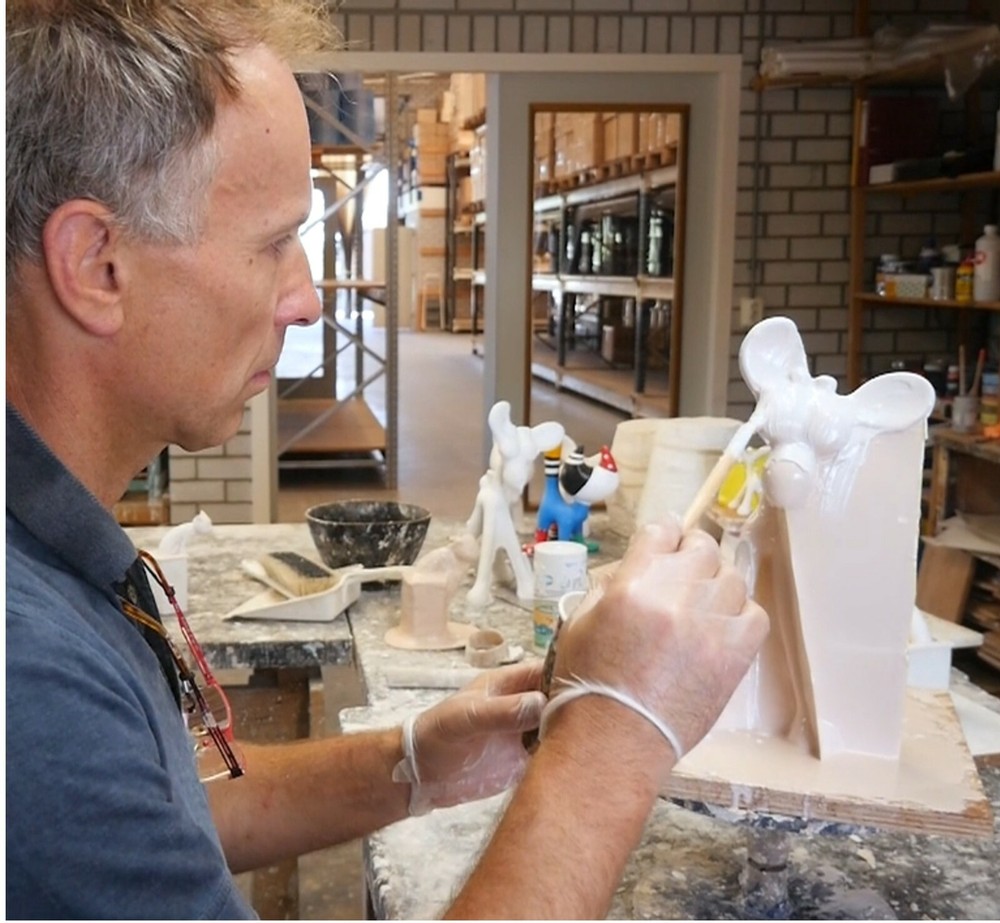 Van Gogh Sunflower Light Silent Bedside Alarm Clock Table Clock