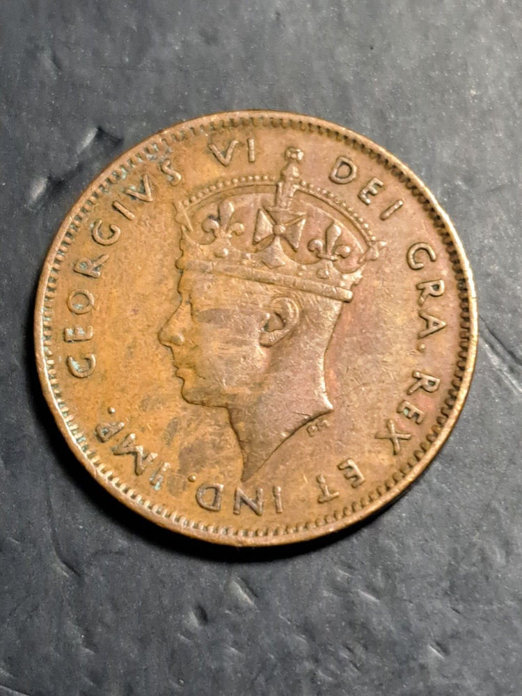 1942 NEWFOUNDLAND 1 CENT COIN PB359