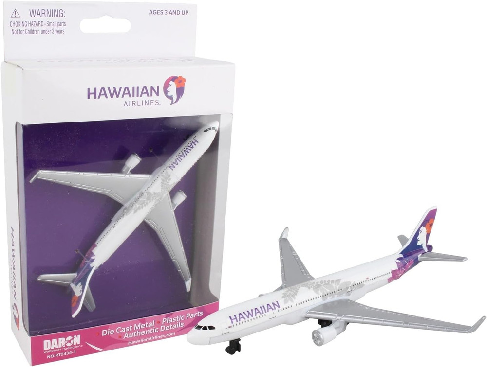 Hawaiian Airlines Single Plane , White
