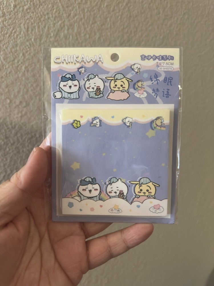 Chiikawa Sticky Notes Set