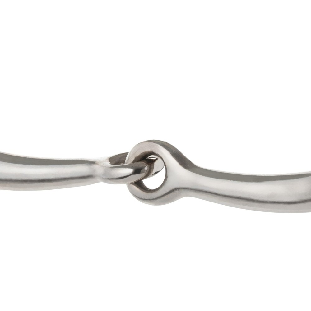 Weaver Leather All Purpose Ring Snaffle Bit 5, black