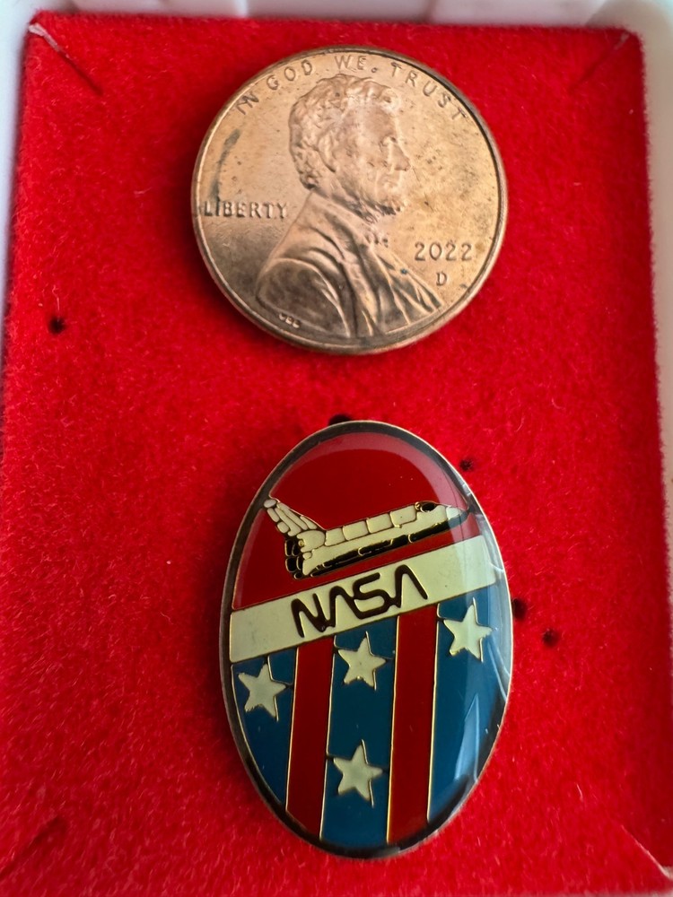 Vintage NASA Space Shuttle Lapel Pin - Missing Backing