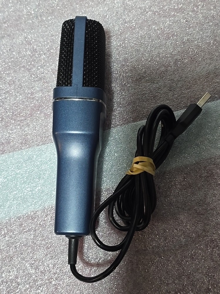 Tonor Condenser USB Microphone Black Blue