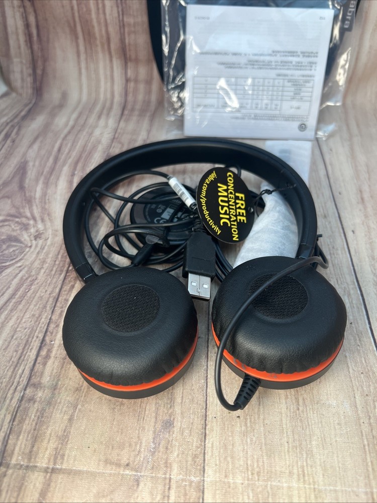 Jabra GN HSC016 Evolve 20 Stereo MS Corded USB Headset Version D
