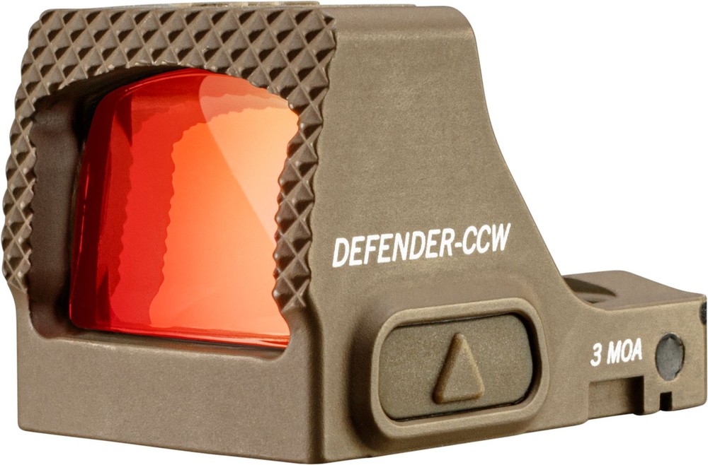 Vortex Defender-CCW 3 MOA Tan Micro Red Dot Sight (DFCCW-MRD3-T)