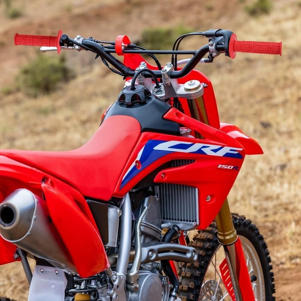 Rubber Handlebar Grips Compatible with Dirt Pit Bikes
