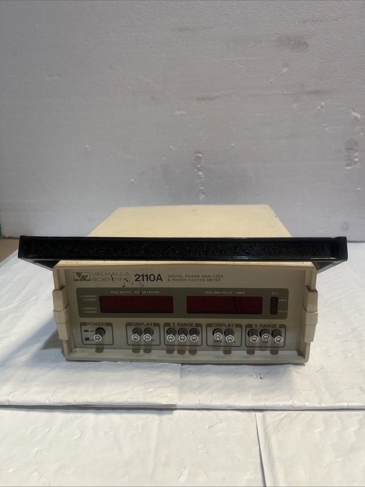 Valhalla Scientific 2110A Digital Power Analyzer & Power Factor Meter 240VAC