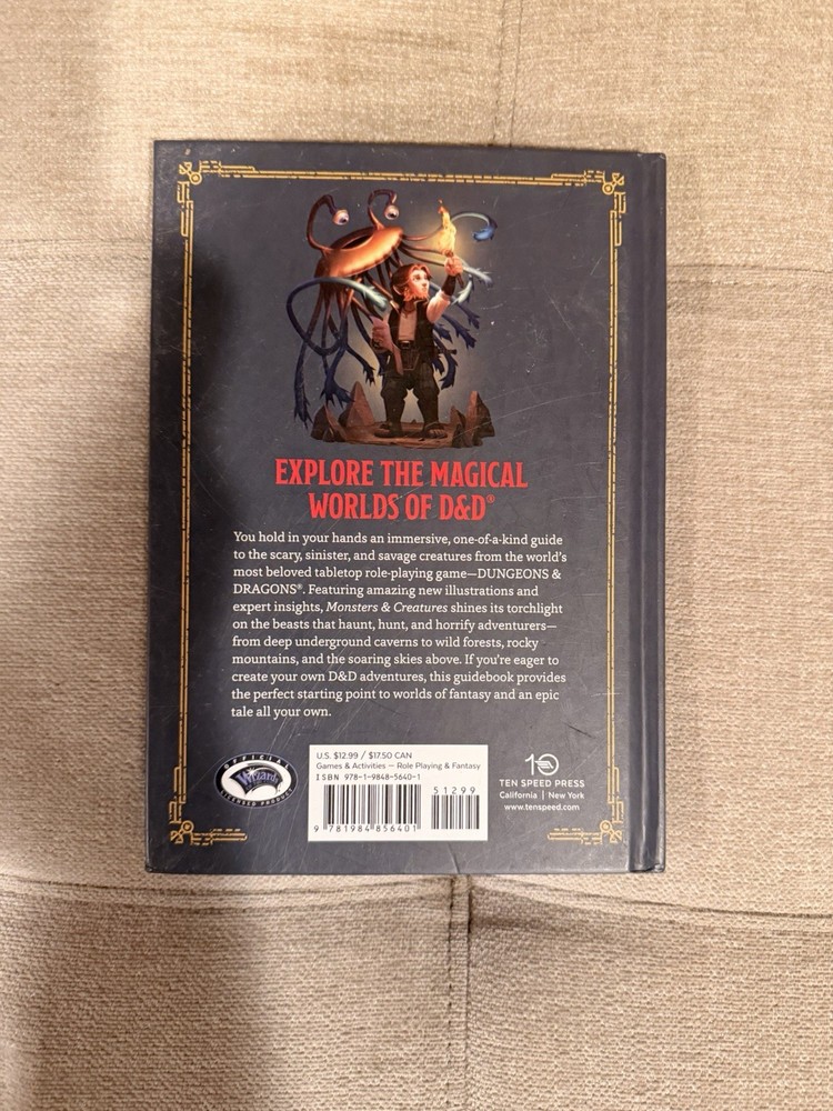 DUNGEONS & DRAGONS Monsters & Creatures 2019 A Young Adventurer's Guide D&D