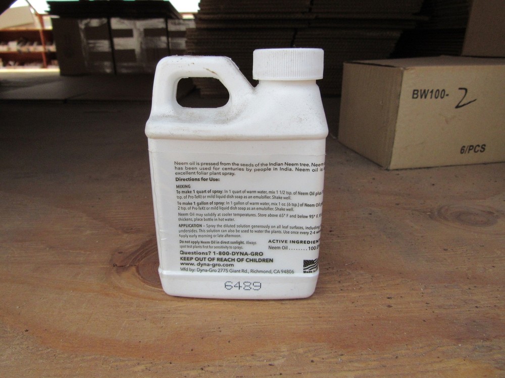 Neem Oil Concentrate - 8oz