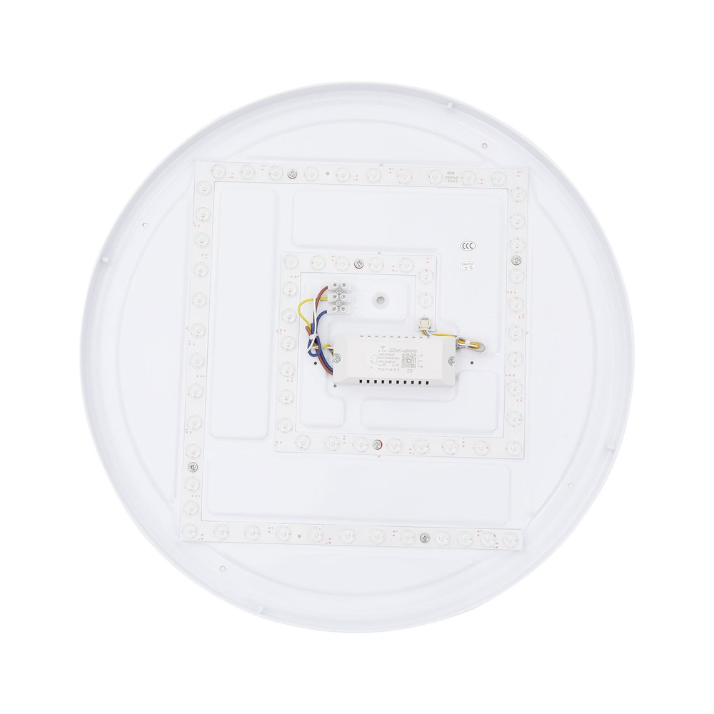 Modern LED Ceiling Light Flush Mount Dimmable Chandelier Lamp w/ Remote Control