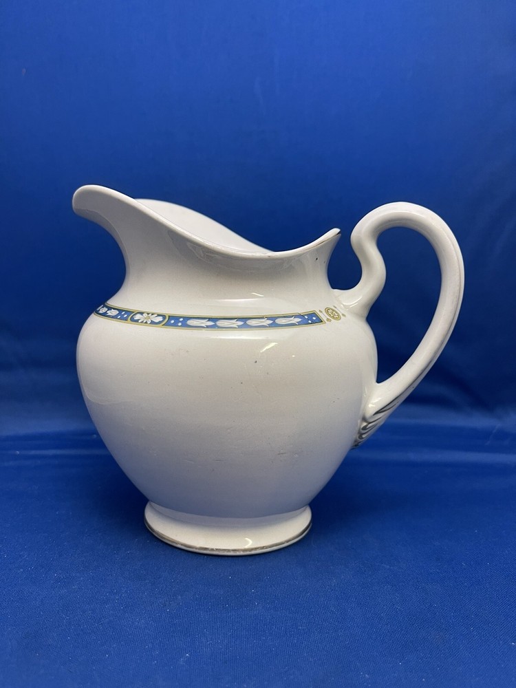 VINTAGE MERCER GOLD TRIMMED PITCHER