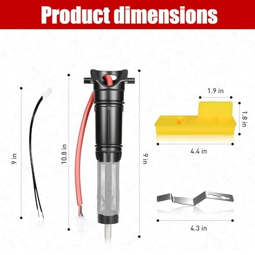 Electric Antifreeze Kit Compatible with Truma AquaGo, Replacement for Truma