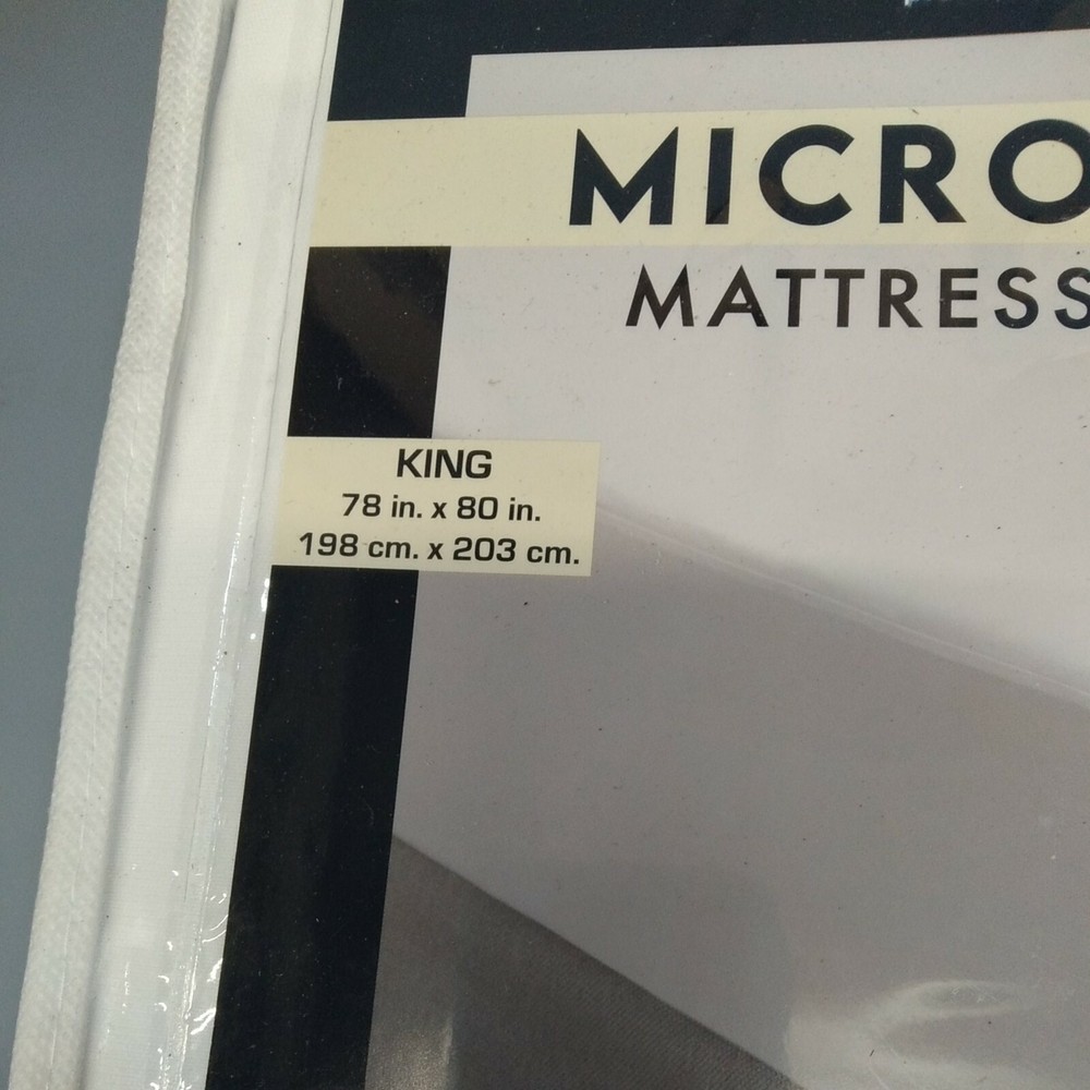 Dream Guard mattress protector Microfleece King hypoallergenic waterproof