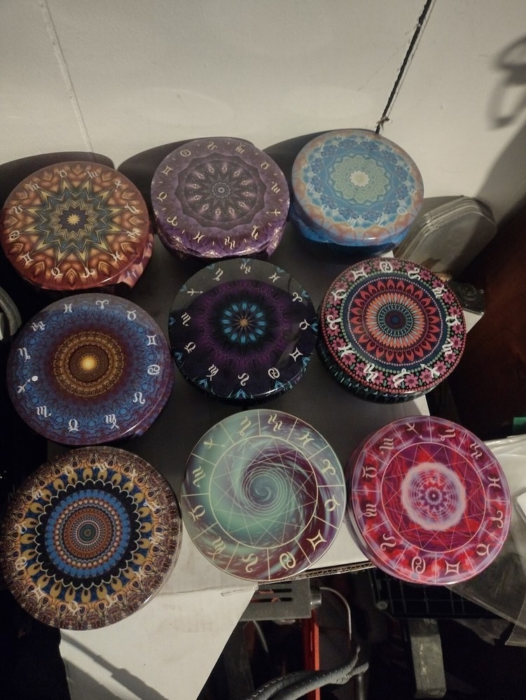 14 PIECE CANDLE CONTAINERS