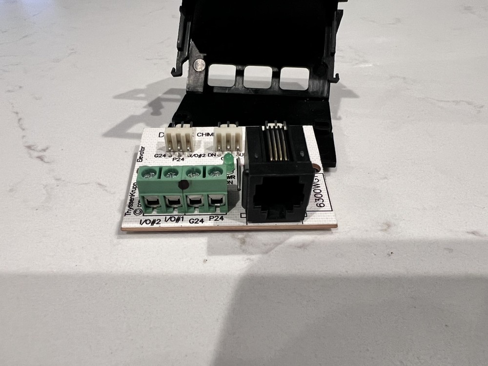 ThyssenKrupp TK Elevator Button / Chime Breakout Board PCB 6300WG1