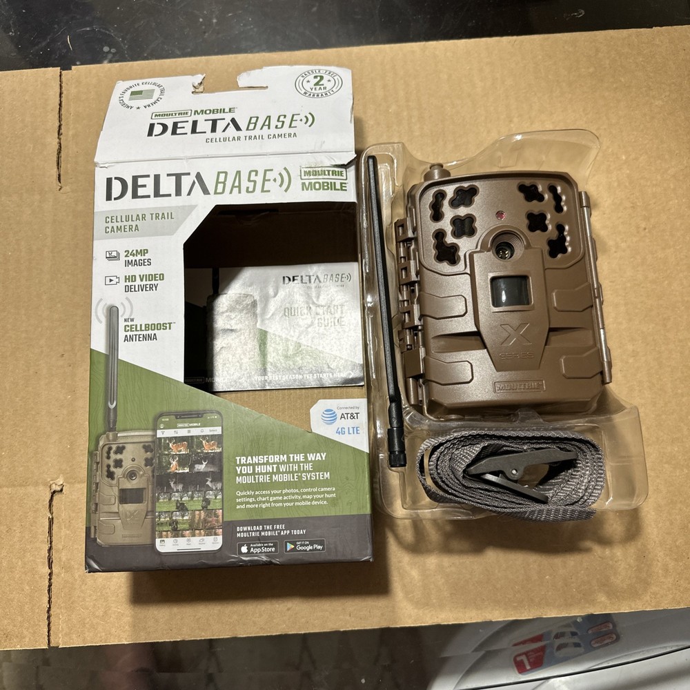 Moultrie MCG-14062 Trail Camera - Brown-Open Box