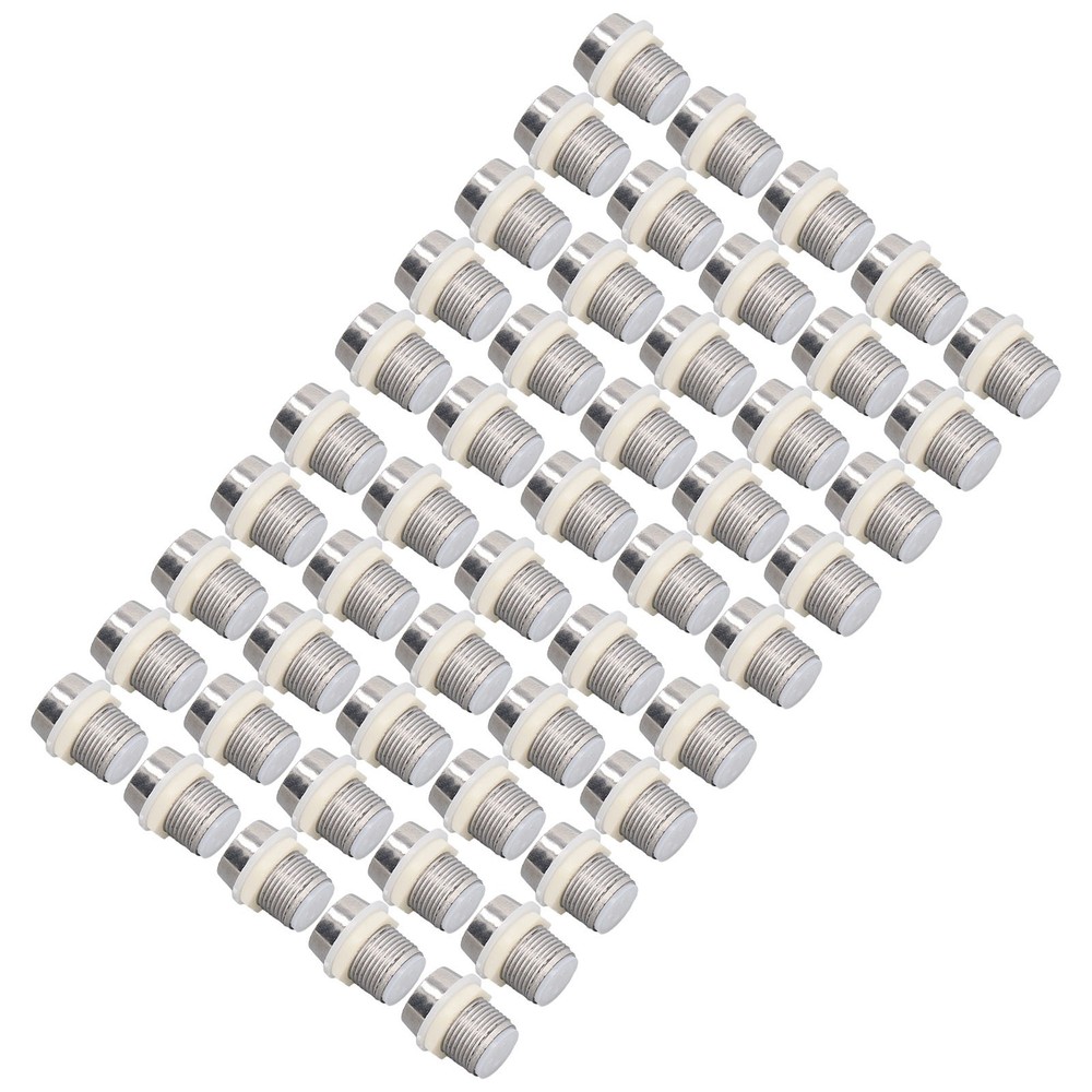 50 Set LED Holder Chrome Plated For Panel Mount Light Diode 10mm Popular